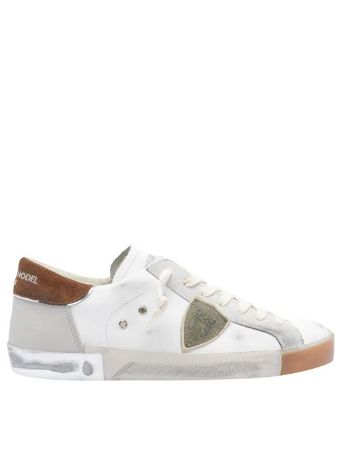 PRSX PHILIPPE MODEL | A012033VDP1 VEAU DAIM POP_BLANC BRUN